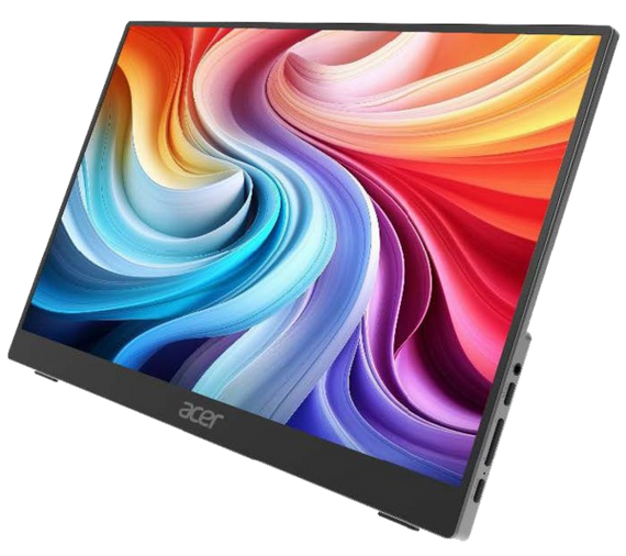 Монiтор 15.6" Acer PM161QB1bmiuux (UM.ZP1EE.101) Black