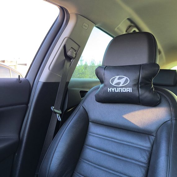 Автомобільна подушка для безпеки голови Hyundai, Подушка під шию з логотипом для салону авто HO-75 | Зображення 9