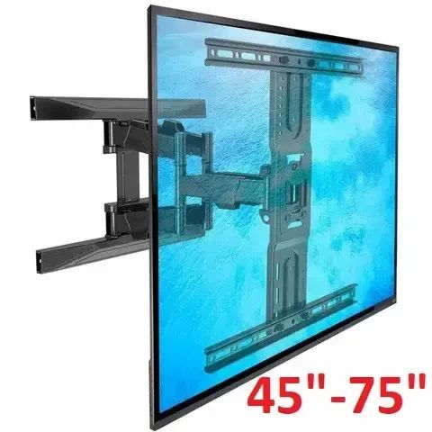Кронштейн, кріплення для телевізора P6 45-75 дюйма, поворотний | Зображення 2