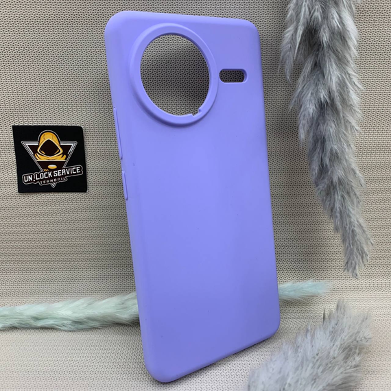 Чохол м'який для Poco F7 Pro Протиударний | Soft Touch | Бузковий