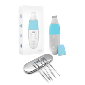 Набор:Ультразвуковой скрабер для лица Medica+ Vibroskin 8.0 + Инструменты для чистки лица (EasyClean)