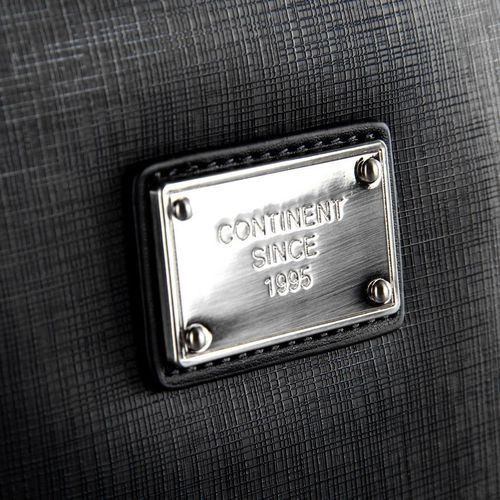 Чоловіча сумка на плече із еко шкіри Continent CM-151BK чорна | Зображення 3