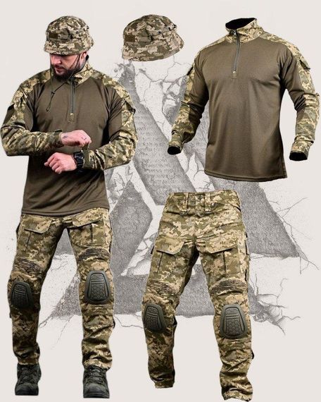 Літній тактичний костюм KAMATOZ 3в1 піксель ПП7657