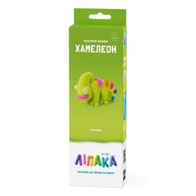 Набір самозатвердіючого пластиліну Екзотичні тварини Хамелеон ЛІПАКА 30123-UA01
