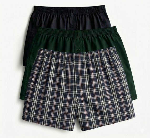 Набір чоловічих трусів сімейних-боксерів PRIMARK LIMITED 3 шт в наборі XXL