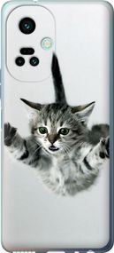 Чехол на Tecno Camon 19 Pro (CI8n) Летящий котёнок "2322u-2766-17620"