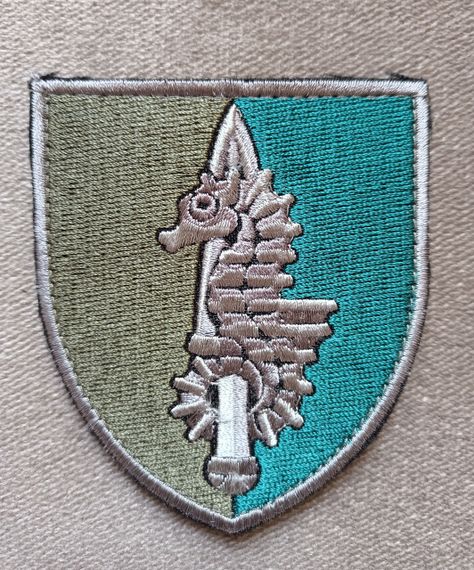 Шеврон 73 центр СпП (зеленый)