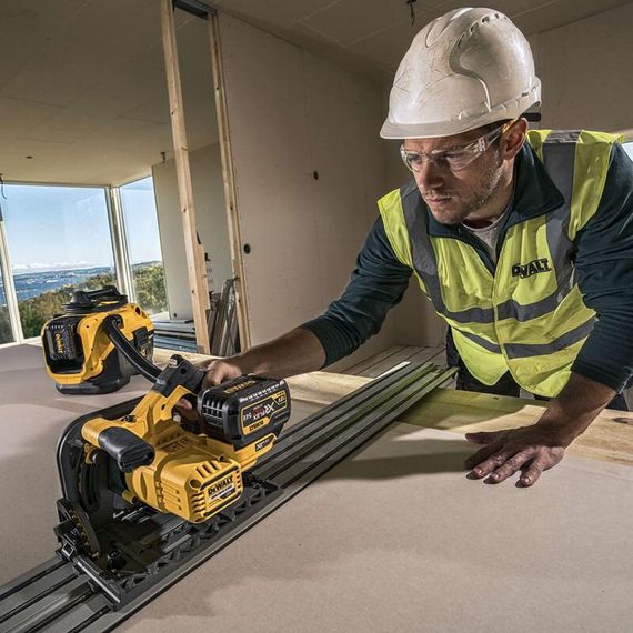 Пила дискова занурювальна акумуляторна 165*20мм DeWALT DCS520T2 | Зображення 7