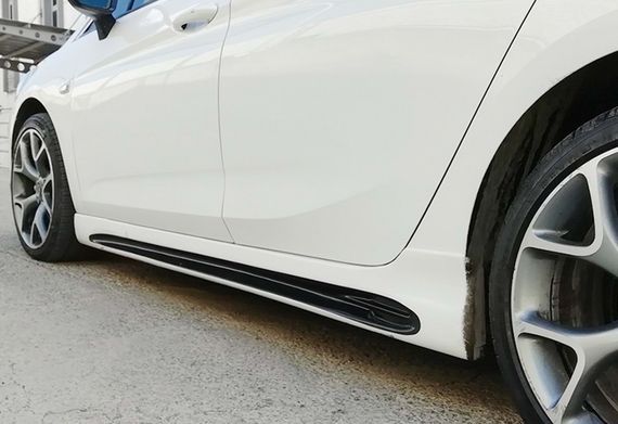 Боковые Пороги DPT V-2 (Под Покраску) для Opel Astra K 2016-2021 гг