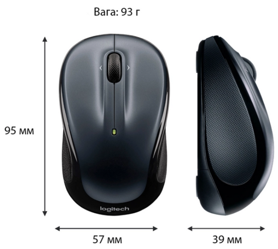 Мишка Logitech M325s Wireless Dark Silver (910-006812) | Зображення 9