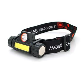 Налобний ліхтарик CATA CT-9120,1 led 3W, 1 Led Cob, 2 режими, корпус-пластик, водостійкий, ip44, магніт, живлення АКБ вбудований,