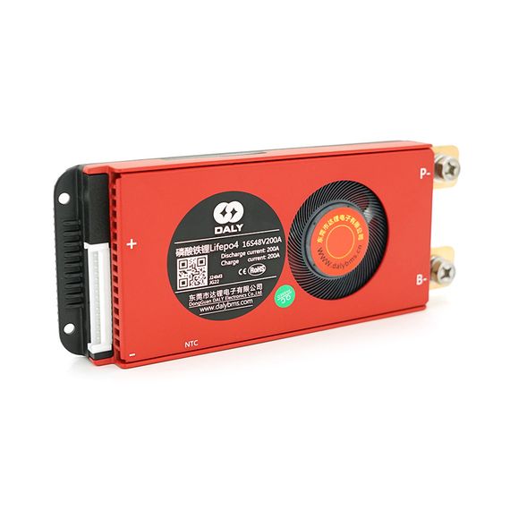 BMS плата DaLy LiFePO4 48V 16S 200A
