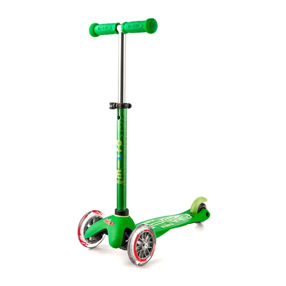 Дитячий самокат Deluxe green до 50 кг 3х колісний