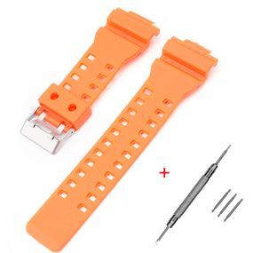 Ремінець для Годинник C2asio G-Shock GA-100/110 Orange SI