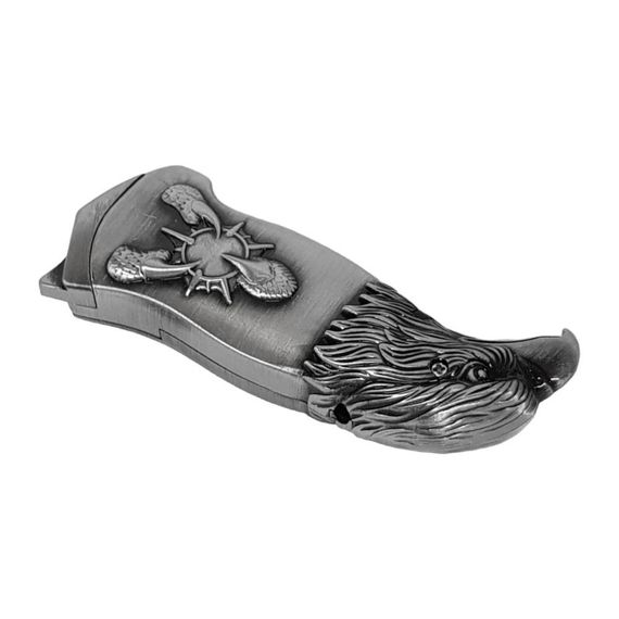 Ніж Запальничка Голова Орла "Eagle Silver" | Зображення 4