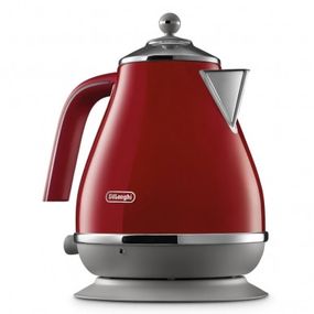 Електрочайник DeLonghi KBOС-2001-R 1,7 л червоний