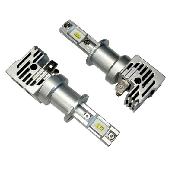 Комплект світлодіодних ламп HeadLight M3 H3 (Pk22s) 55W 6000K з активним охолодженням 12/24V