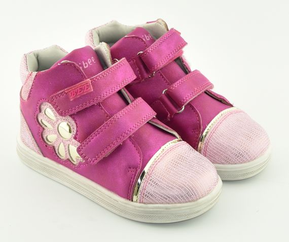 Дитячі черевики P107peach Clibee 22, 15, Рожевий