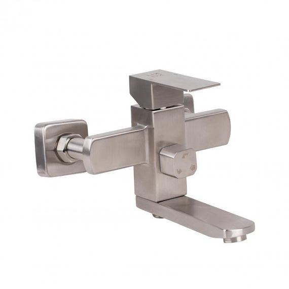 Душова система універсальна Lidz Kubis 1030 на три споживача (з виливом) (k35) LDKUB1030NKS28538 Nickel | Зображення 2