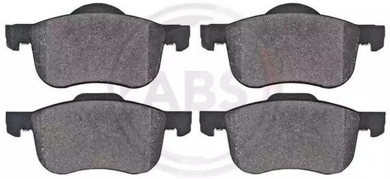 Колодки передні гальмівні Volvo S60/S80/V70/XC70 95-10 (ATE) (ABS 37097), ABS (37097) | Зображення 1