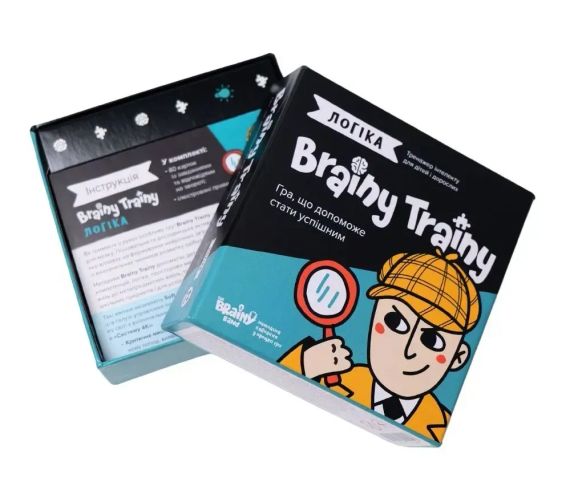 Настольная игра Brainy Trainy Логика | Зображення 1