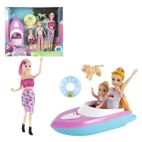 Набор Куклы у реки ST 5616-8 Розовый