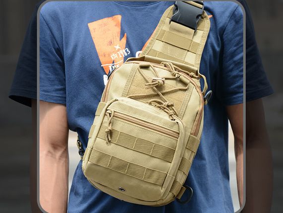 Сумка тактична через плече Smartex 3P Tactical 10 ST-050 army green | Зображення 6