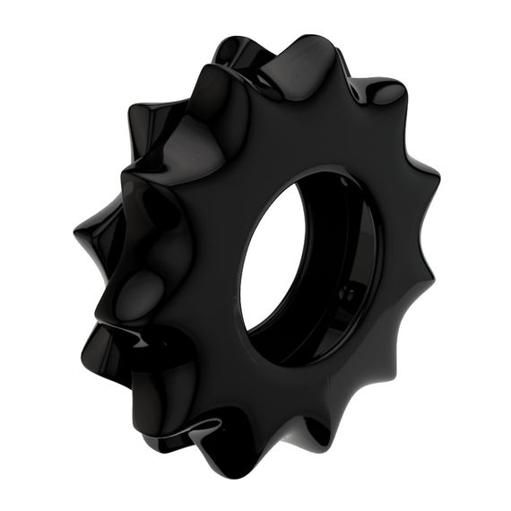 Ерекційне кільце - Power Plus Cockring 1 Black sexstyle | Зображення 4