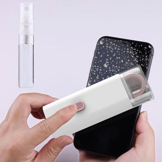 Многофункциональный набор 7в1, для чистки клавиатуры, наушников, экранов / Щетка для чистки гаджетов | Зображення 4