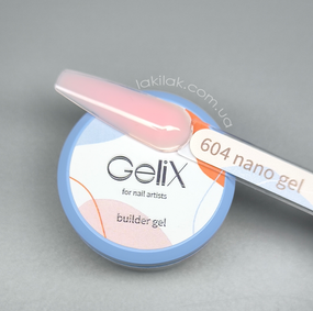Моделирующий гель GeliX Builder Nano gel NG-604 15мл HEMA & TPO FREE