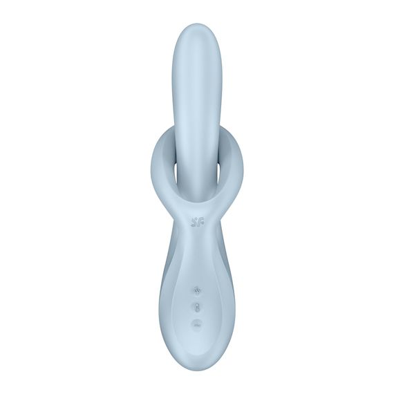Вібратор з ротацією Satisfyer Heat Flex 4 Blue, підігрів до 39°C | Зображення 4