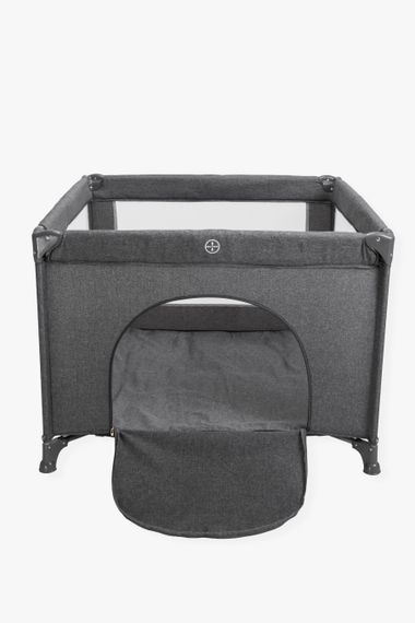 Манеж дитячий квадратний VELANO Cubo, dark grey (0-4 роки) | Зображення 2