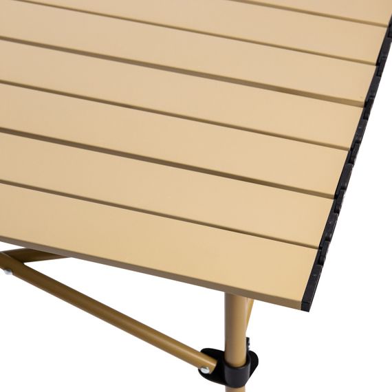 Складаний стіл для пікніків 95 x 55 x 50 см, бежевий | Зображення 3