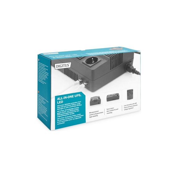 Пристрій безперебійного живлення Digitus 800VA DN-170 (DN-170111) | Зображення 5