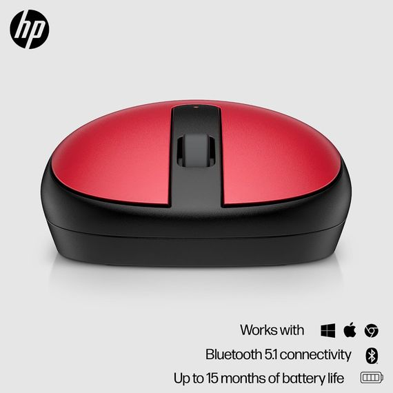 Мишка HP 240 Bluetooth Red (43N05AA) | Зображення 6