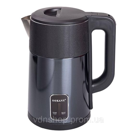 Електрочайник з автоматичним вимкненням 2,5 л Sokany побутовий 1500 Вт SK-09017G | Зображення 1