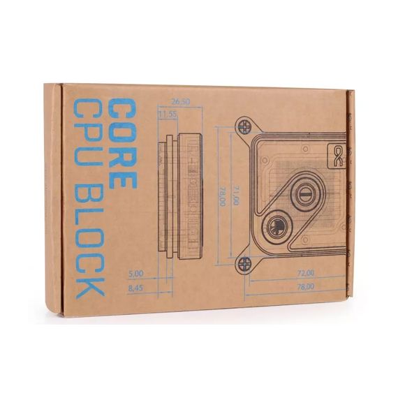 Водоблок Alphacool Core 1 Aurora Silver - AM4 / AM5 Intel LGA 1700 / LGA 1851 (13447) | Зображення 9