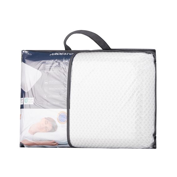 Подушка ортопедична Ardesto Sleepwell, 60х40х12см, білий (ART6040CLP) | Зображення 1