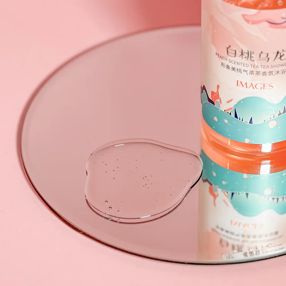 Гель для душу з ароматом персику Hymey`s White Peach Tea Tea Fragrance Shower Gel | Зображення 2