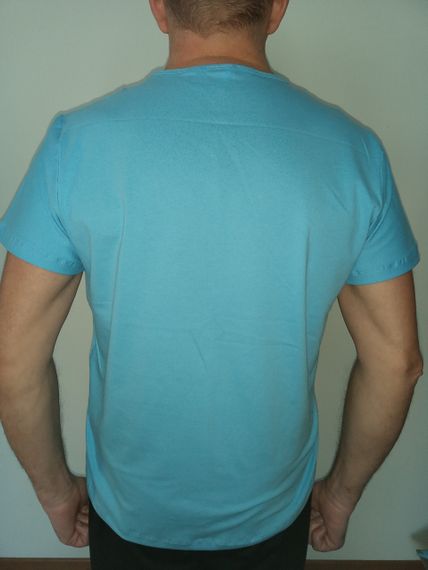 Футболка класичного прямого крою з круглим вирізом, бавовна | Зображення 2