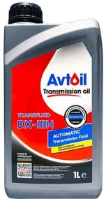 Трансмісійна олива Avtoil TransFluid ATF DX-IIIH 1л