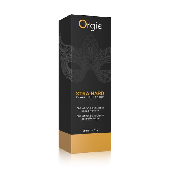 Гель для посилення ерекції ORGIE X-TRA HARD, 50 мл, для чоловіків, швидка дія | Зображення 2