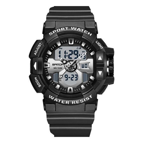 Часы Sanda 3129 Black-White