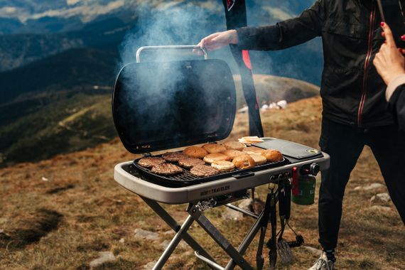 Гриль газовий Weber Traveler LP Stealth, чорний | Зображення 1