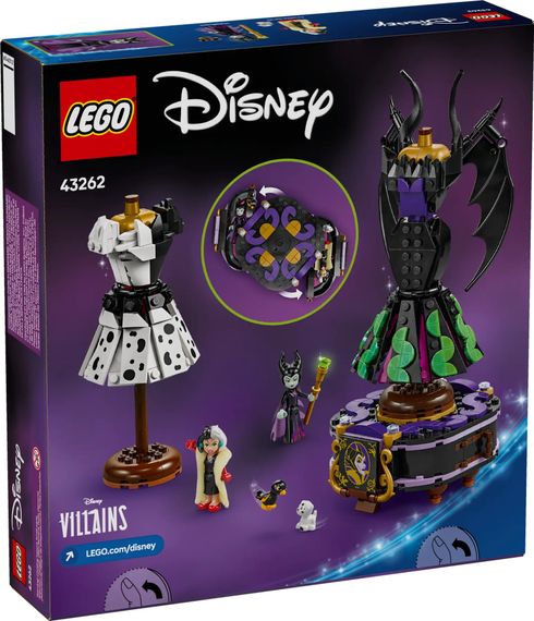 Конструктор LEGO Disney Classic Сукні Малефісенти та Лютелли де Віль 43262 | Зображення 1