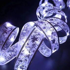 Гірлянда широка у вигляді стрічки 50Led 5м Christmas Decoration Білий