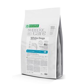 Корм Nature's Protection Superior Care White Dogs Grain Free White Fish All Sizes and Life Stages сухой с белой рыбой для собак с белой шерстью на всех стадиях жизни 17 кг