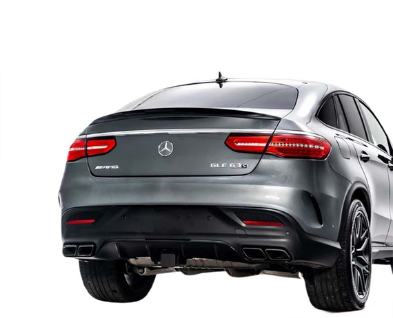 Спойлер DPT (Дизайн GLE43, Черный Глянец) для Mercedes GLE coupe C292 2015-2019 гг