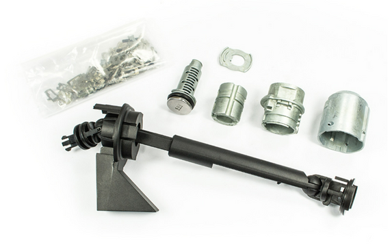 Ford Focus Mk2 (04-12) замок капота (вставка, вкладыш личинка), Форд Фокус 2 (полный ремонтный комплект)