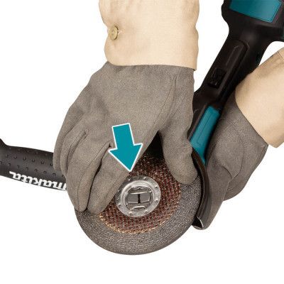 Шлифовальная машина Makita 18В, 125мм (без АКБ и ЗУ) (DGA519Z) | Зображення 3